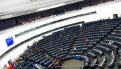 The European Parliament in Strasbourg, France.