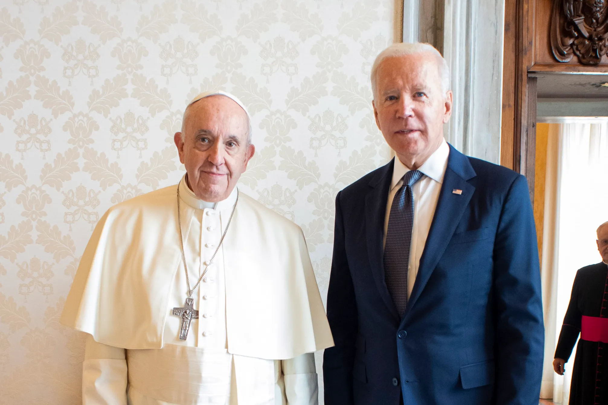 Pope Francis meets President Joe Biden on Oct. 29, 2021.?w=200&h=150