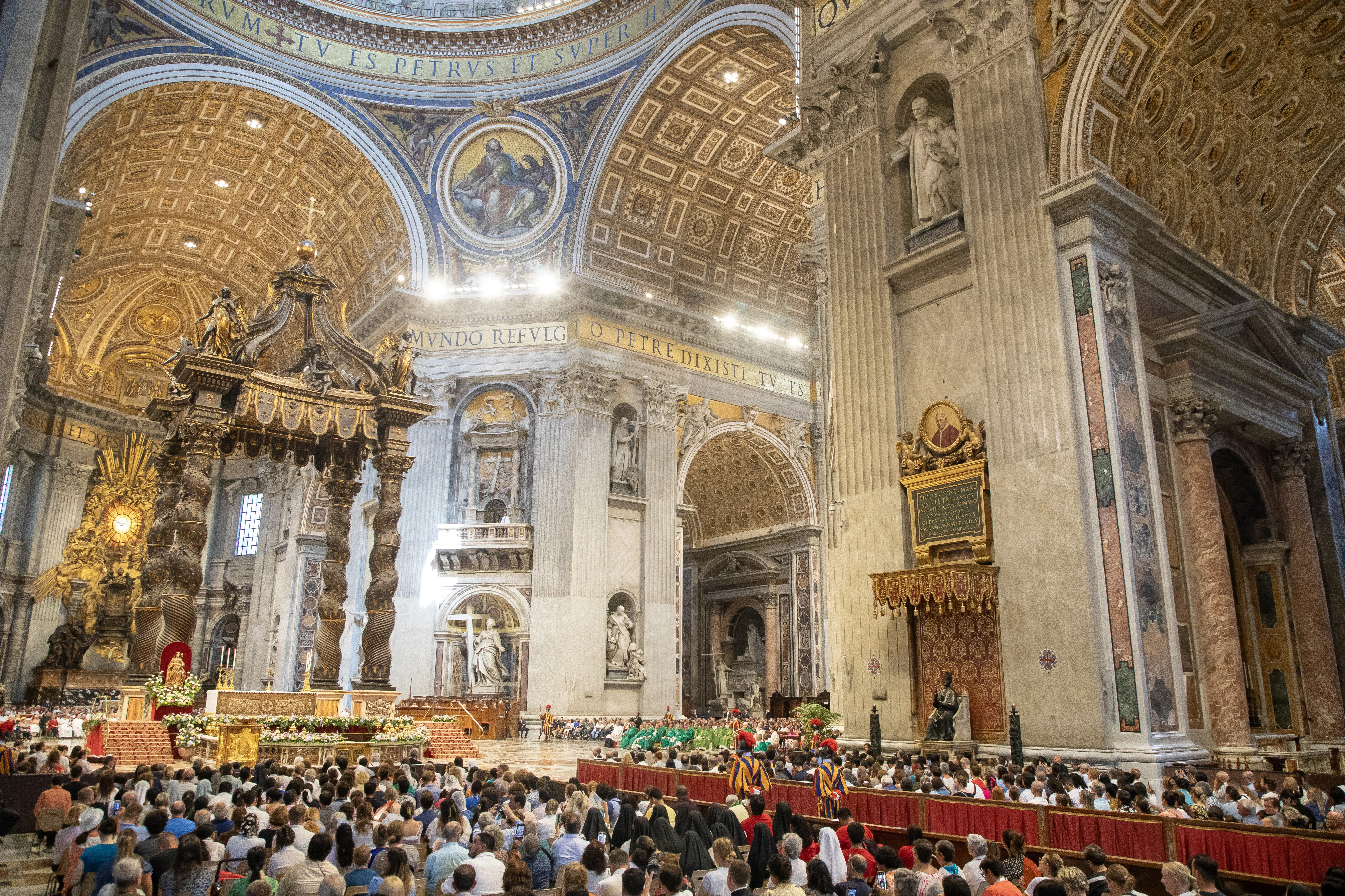 Pope Francis presides over a Mass in St. Peter's Basilica in Rome on July 23, 2023, for the World Day for Grandparents and the Elderly.?w=200&h=150