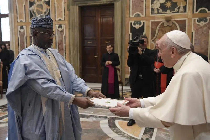 Pope Francis received the credential letters of seven new ambassadors to the Holy See on Dec. 17, 2021.?w=200&h=150