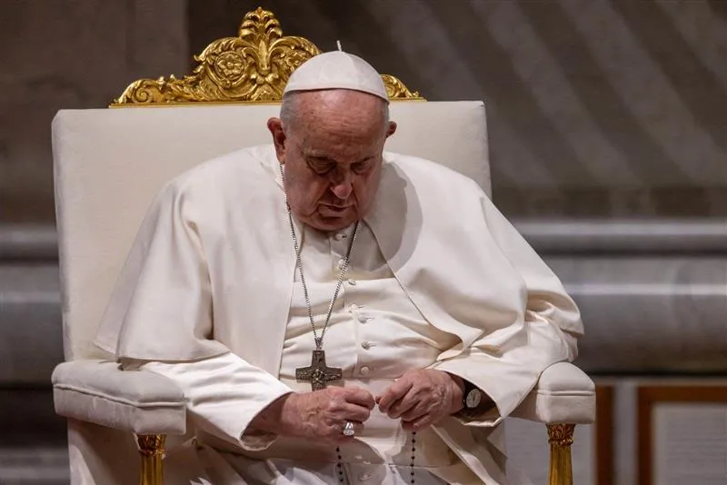 Pope Francis invoke the Virgin Mary as the Queen of Peace and Mother of Mercy at a prayer vigil for peace in St. Peter's Basilica, Friday, Oct. 27.?w=200&h=150