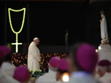 Pope Francis in Fatima, 2017.