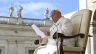 Pope Francis addresses pilgrims gathered in St. Peter’s Square at the Vatican for his Wednesday general audience on April 24, 2024.