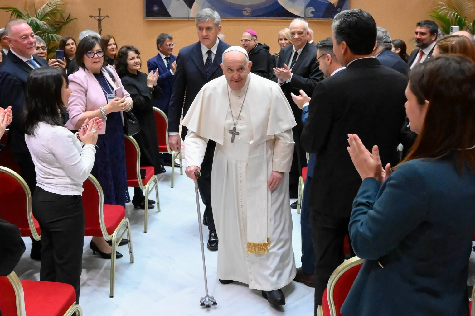 Pope Francis meets participants in the Ethics of Healthcare Management seminar on Nov. 30, 2023.?w=200&h=150
