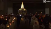 Candlelight procession at Fátima, Portugal on May 12, 2024.