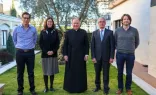 The members of the general board of directors of the Regnum Christi Federation, before its first general convention from April 29 to May 4, 2024, in Rome.