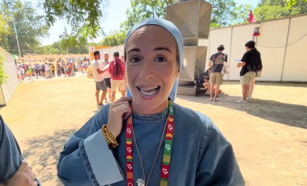 Speaking from World Youth Day 2023 in Lisbon, Portugal, the “City of Joy,” a Iesu Communio (Communion in Jesus) sister shares her vocation story with ACI Prensa, CNA’s Spanish-language news partner.?w=200&h=150