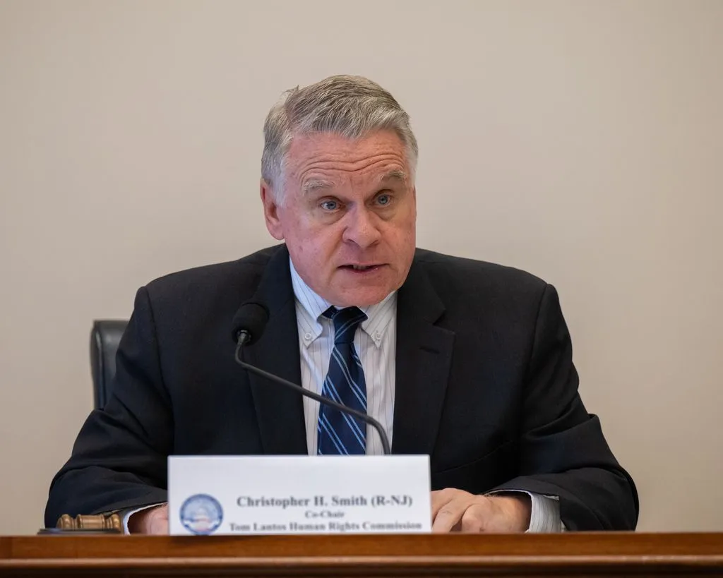 In a Sept. 6, 2023, hearing, Rep. Chris Smith, R-New Jersey, accused the government of Azerbaijan of committing genocide against Armenian Christians in disputed territory in the country.?w=200&h=150