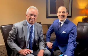 Robert F. Kennedy Jr. opened up to veteran EWTN News anchorman Raymond Arroyo about his family’s strong faith growing up, how his faith helped him overcome drug addiction and how it impacts him in his day-to-day life in the travails of U.S. presidential politics. Credit: EWTN News "The World Over with Raymond Arroyo" / Screenshot