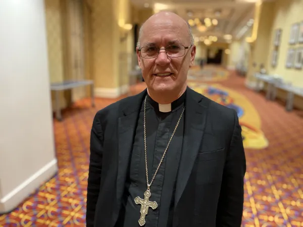 Bishop Kevin C. Rhoades of Fort Wayne-South Bend, Indiana, was tabbed as the next chair of the Committee for Religious Liberty on Nov. 16, 2022, in Baltimore. Shannon Mullen/CNA