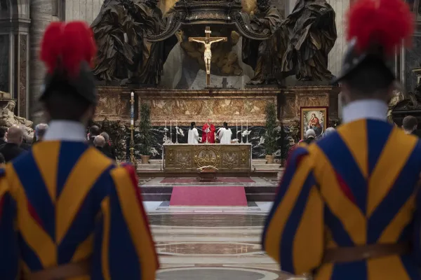 Cardinal George Pell's funeral in St. Peter's Basilica on Jan. 14, 2023. Vatican Media