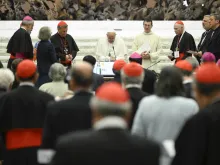 Pope Francis thanks the delegates at the conclusion of the 2023 Synod on Synodality.