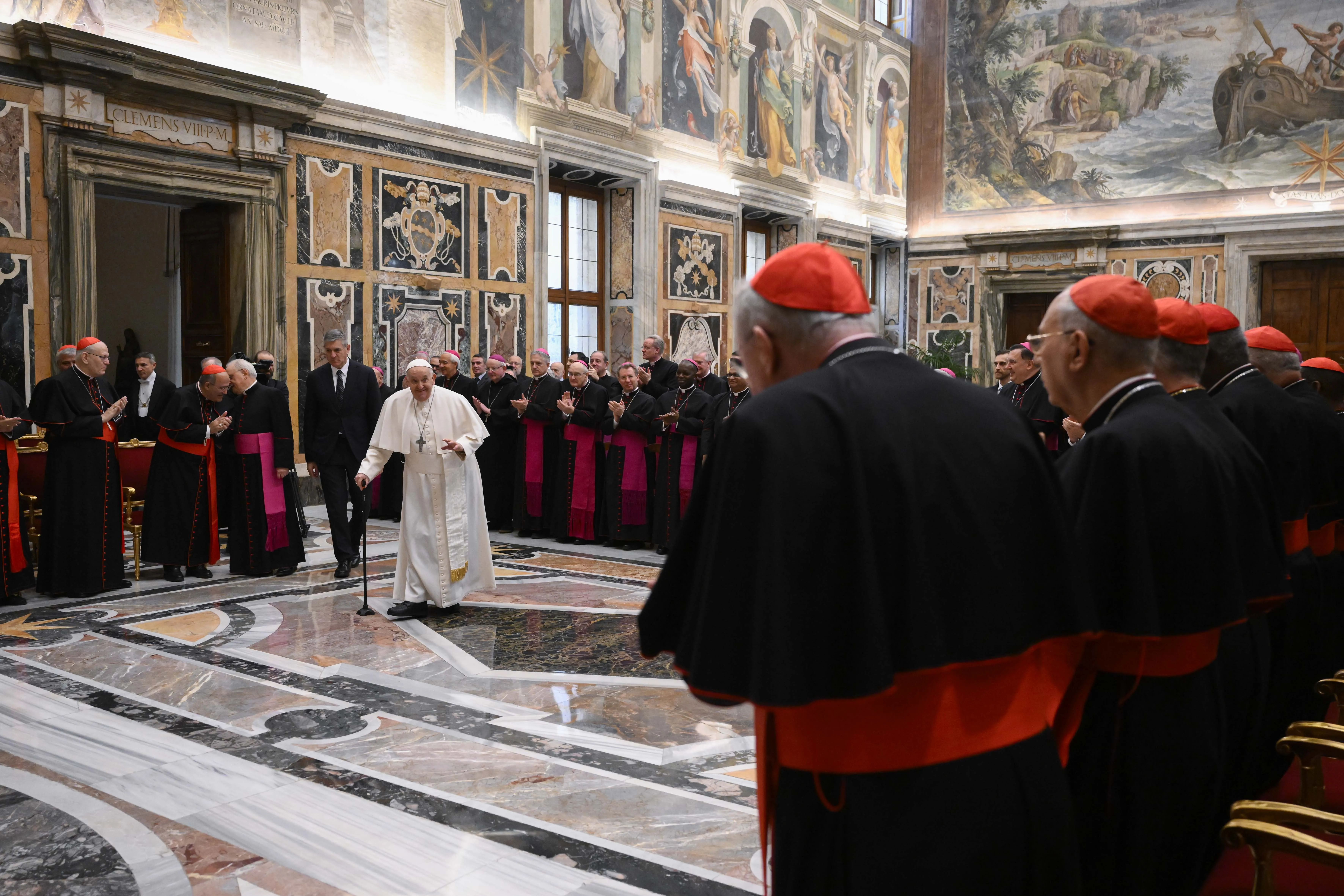 Pope Francis addressed members of the Dicastery for Divine Worship and the Discipline of the Sacraments on Thursday morning, Feb. 8, 2024, to discuss the importance of liturgical reform as a core feature of the broader “renewal of the Church.”?w=200&h=150