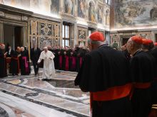 Pope Francis addressed members of the Dicastery for Divine Worship and the Discipline of the Sacraments on Thursday morning, Feb. 8, 2024, to discuss the importance of liturgical reform as a core feature of the broader “renewal of the Church.”