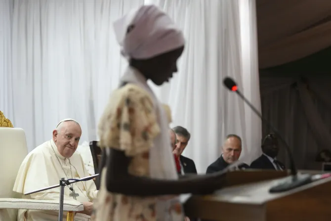 Pope Francis South Sudan refugees