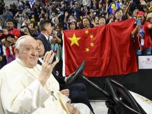 Pope Francis gave a special message to Chinese Catholics at the end of his Mass in Ulaanbaatar, Mongolia on Sept. 3, 2023.
