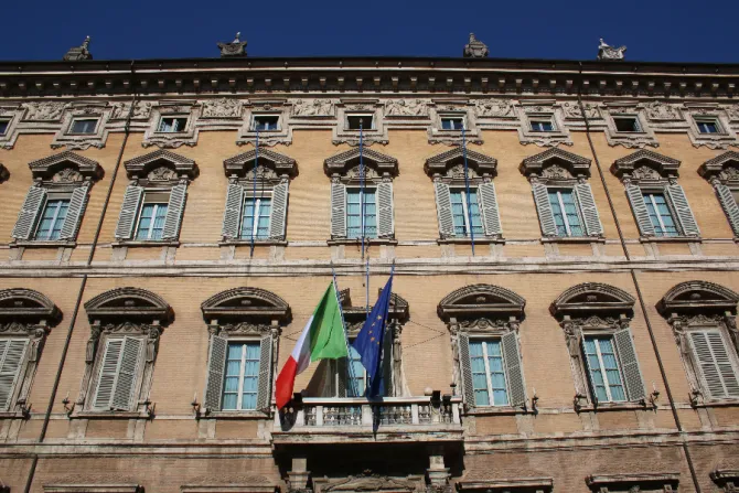 Palazzo Madama, the seat of the Senate of the Italian Republic in Rome
