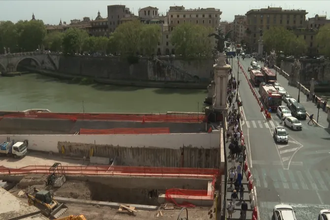 Rome Jubilee construction