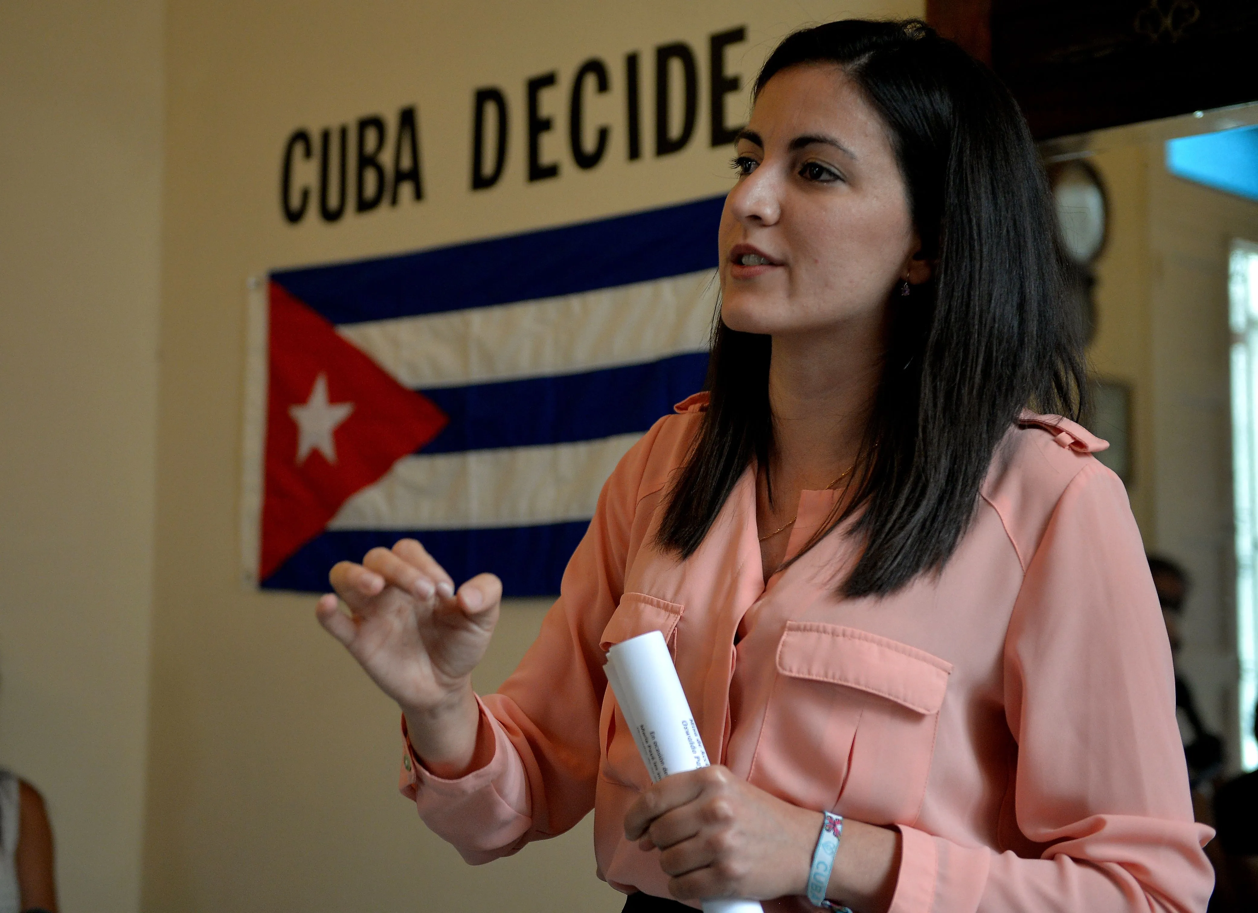 Rosa María Payá coordinates the pro-Cuba democracy platform Cuba Decide. She is the daughter of the revered late Catholic Cuban dissident Oswaldo Payá.?w=200&h=150