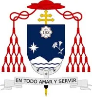The coat of arms of Cardinal Ángel Sixto Rossi, SJ. Credit: Creative Commons, CC BY-SA 3.0