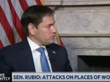 Speaking with EWTN Capitol Hill correspondent Erik Rosales, Sen. Marco Rubio, R-Florida, railed against the Biden administration’s passivity as more than 400 attacks against Catholic churches in the U.S. have been perpetrated during the last four years.