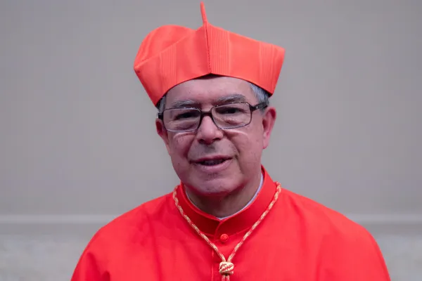 Cardinal Luis José Rueda Aparicio, archbishop of Bogota, Colombia. Credit: Daniel Ibáñez