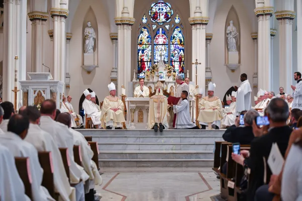 Cardinal Sean O’Malley presides over Bishop James Ruggieri’s ordination Mass in Portland, Maine, on May 7, 2024. Credit: McKenney Photography