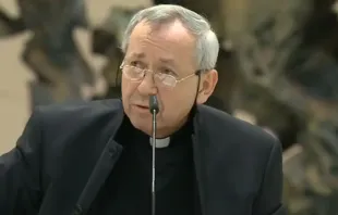Father Marko Rupnik. Credit: Screen shot/ACI Prensa