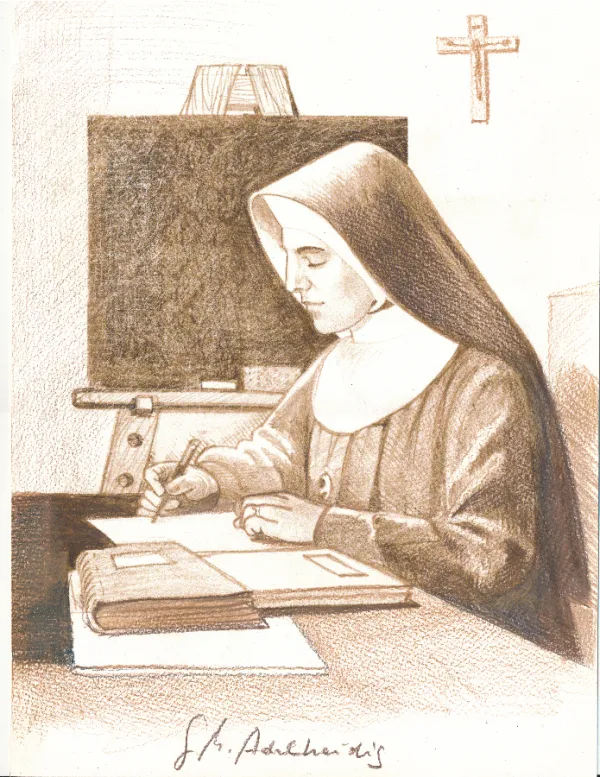 Blessed Sister Maria Adelheidis (Jadwiga) Töpfer. Courtesy of the Elizabethan sisters.