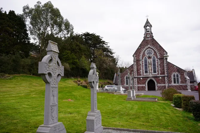 Sacred Heart Catholic Church in Glounthaune, County Cork, Ireland. The parish where Bishop David O’Connell was baptized and later served as an altar boy.