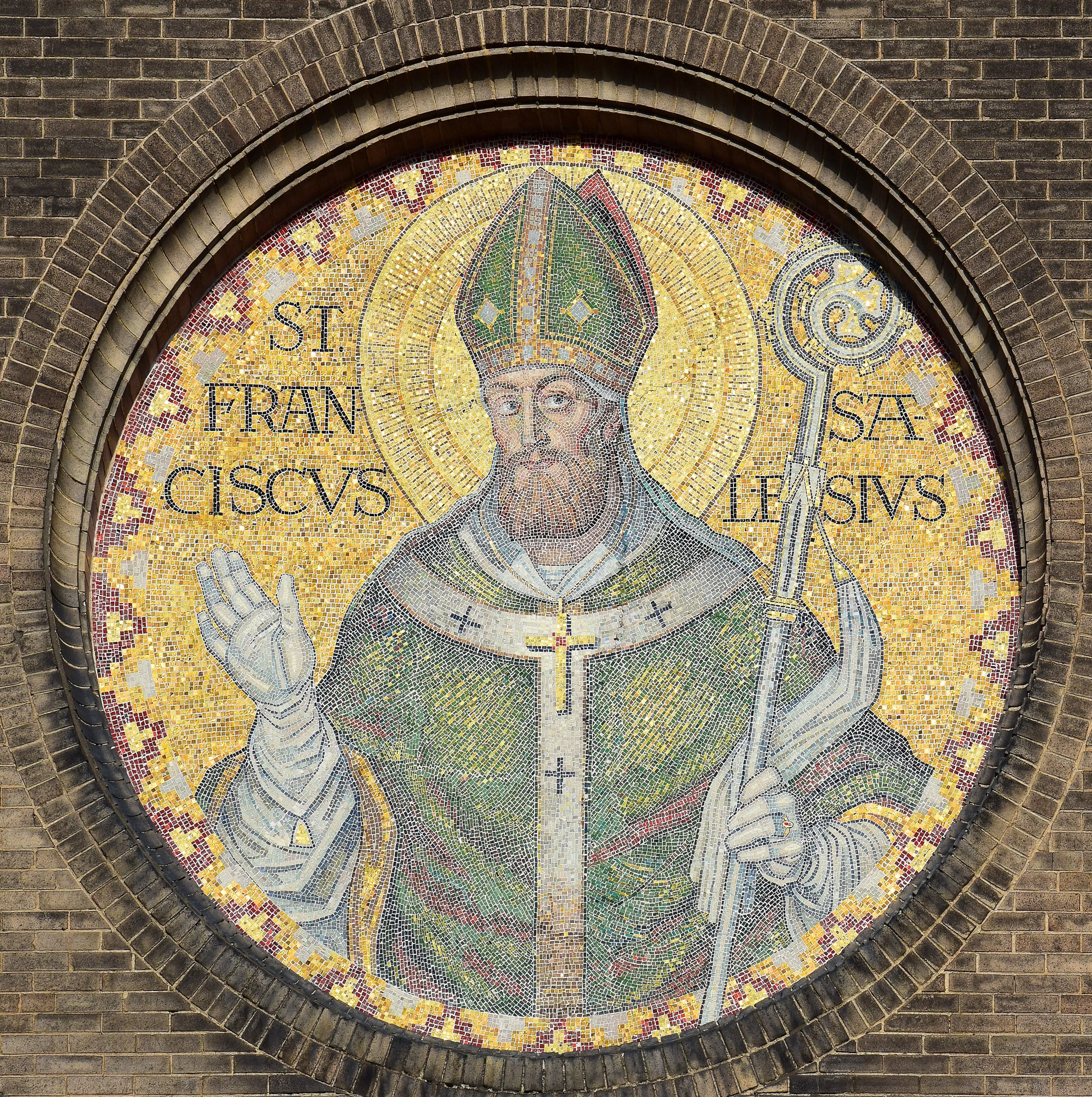Mosaic of Sales on the exterior of St. Francis de Sales Oratory in St. Louis.?w=200&h=150