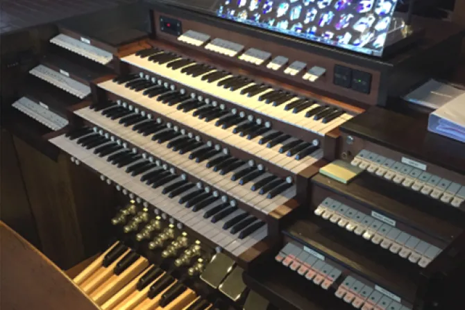 Saint John’s Abbey organ console