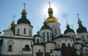 Saint Sophia Cathedral in Kyiv, Ukraine, pictured on June 3, 2011. Tanya Dedyukhina via Wikimedia (CC BY 3.0).