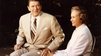 President Ronald Reagan and his Supreme Court justice nominee Sandra Day O'Connor on July 15, 1981.