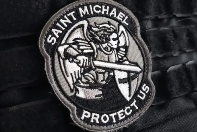 St. Michael badge