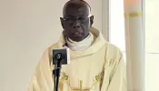 Cardinal Robert Sarah addresses members of the National Episcopal Conference of Cameroon (NECC) on April 9, 2024.