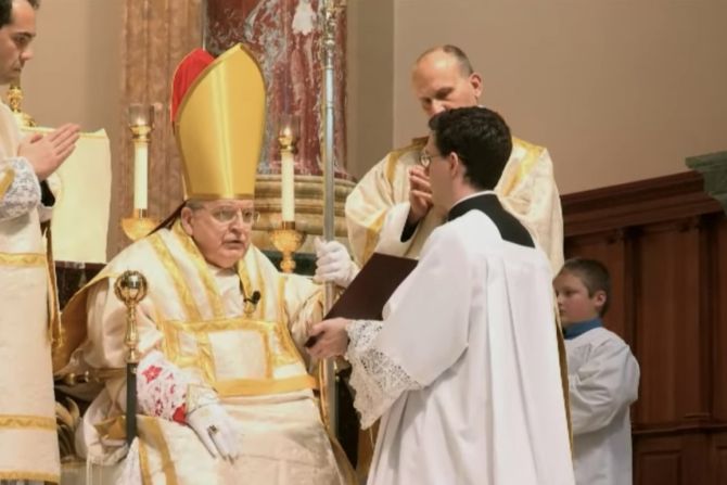 Cardinal Raymond Burke Mass