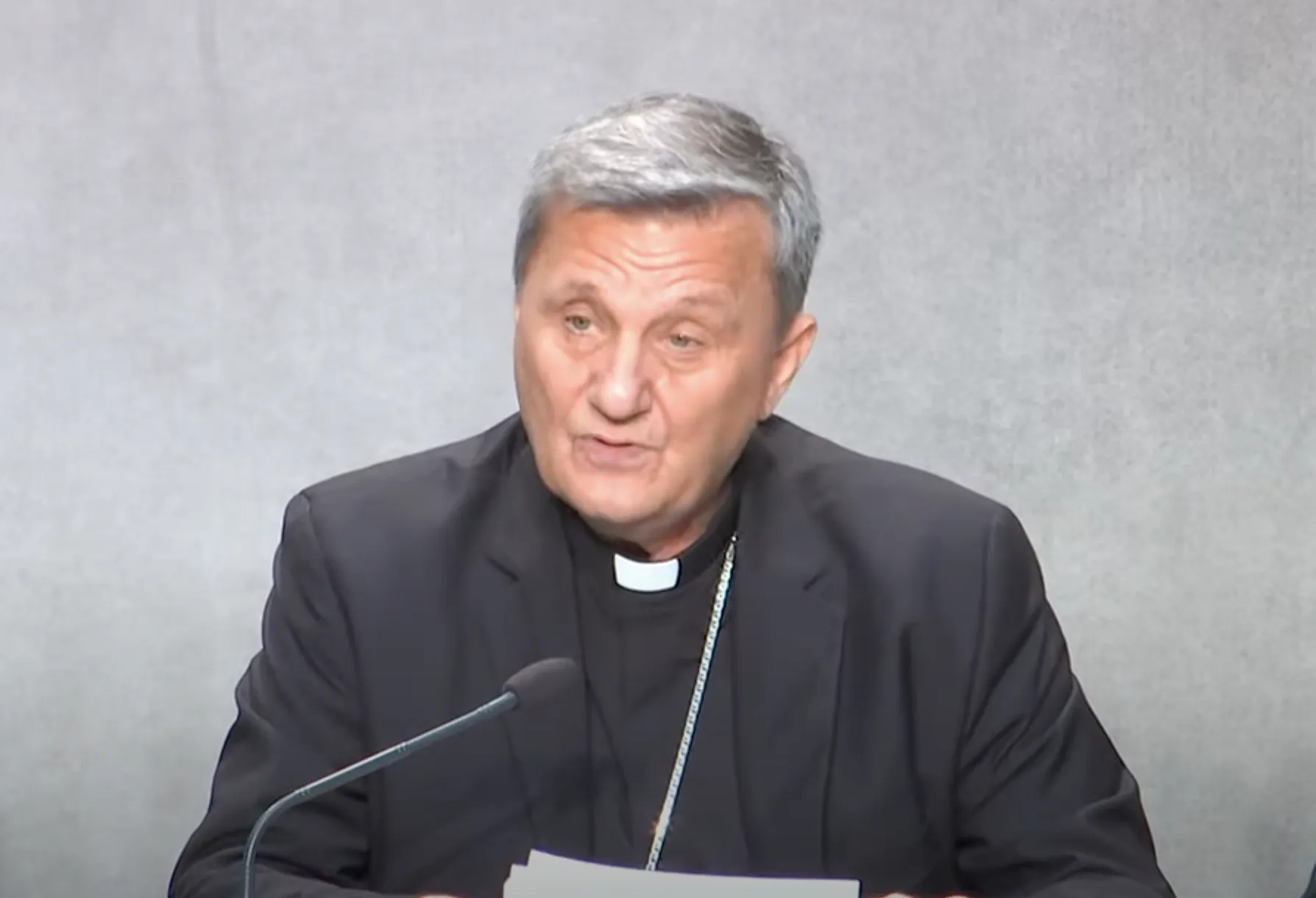 Cardinal Mario Grech speaking at the press conference in the Vatican on Aug. 26, 2022?w=200&h=150