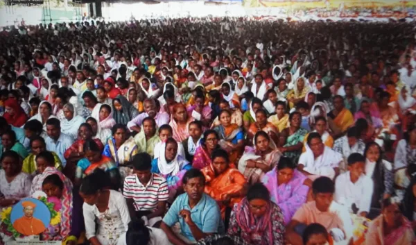 Thousands attended the funeral of Cardinal Telesphore Toppo in Ranchi, India, on Oct. 11, 2023. Credit: Courtesy of Anto Akkara