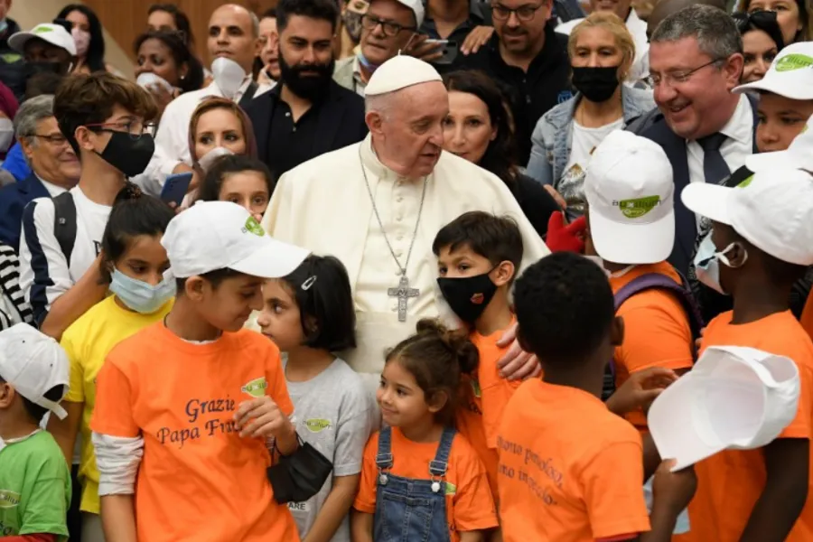 Pope Francis’ general audience in the Paul VI Hall at the Vatican, Sept. 22, 2021.?w=200&h=150