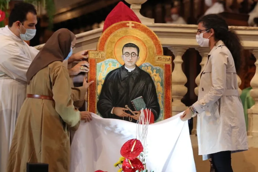 The beatification of Fr. Giovanni Fornasini in Bologna, Italy, Sept. 26, 2021.?w=200&h=150