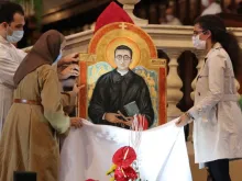 The beatification of Fr. Giovanni Fornasini in Bologna, Italy, Sept. 26, 2021.