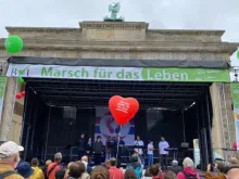 The 2021 March for Life in Berlin, Germany.