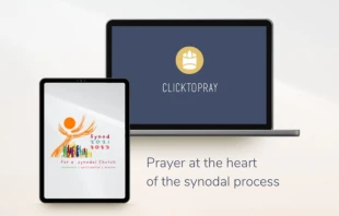 A website and smartphone app to help Catholics pray for the synod on synodality was launched Oct. 19, 2021. Click to Pray 2.0.