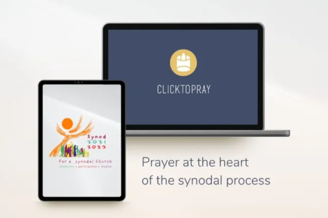 A website and smartphone app to help Catholics pray for the synod on synodality was launched Oct. 19, 2021.