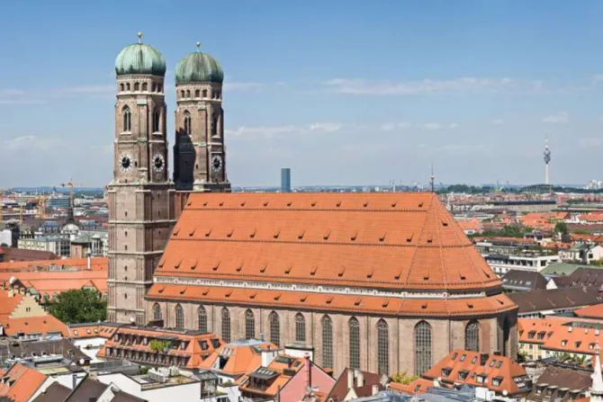 The Frauenkirche, the cathedral of the Archdiocese of Munich and Freising