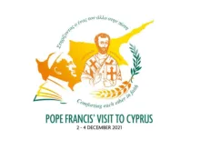 The official logo of Pope Francis’ visit to Cyprus on Dec. 2-4, 2021.