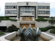The National Council of the Slovak Republic, the national Parliament of Slovakia, in Bratislava.