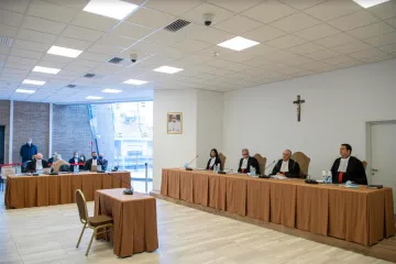 A hearing in the Vatican finance trial on Nov. 17, 2021