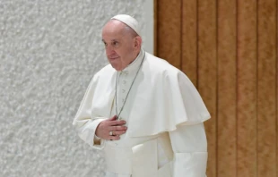 Pope Francis’ general audience in the Paul VI Hall at the Vatican, Nov. 17, 2021. Vatican Media.